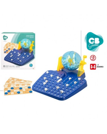 JOGO DE BINGO 90 NUMEROS - 48 CARTAS 29X14X31CM