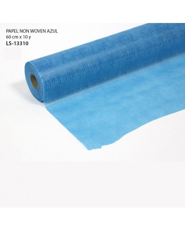 PAPEL NON WOVEN AZUL 60CMX10M LS-13310