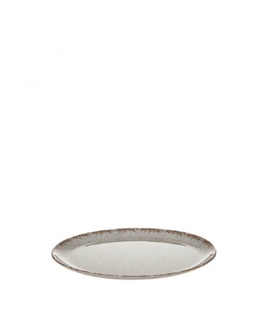 MELAMINA- PRATO REDONDO 28cm GREY