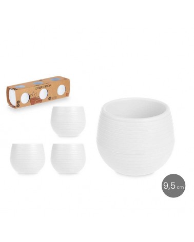 VASO RESERVA AGUA 9.5CM BRANCO