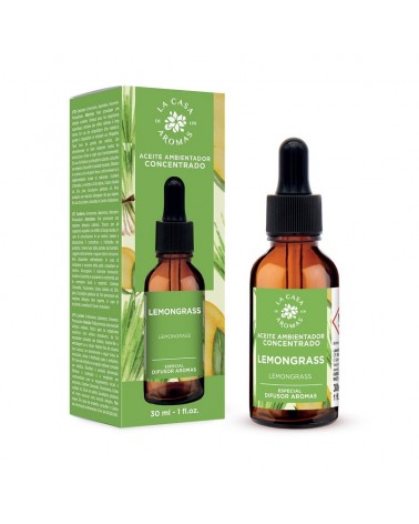 OLEO AROMATICO LEMONGRASS 30ML LA CASA