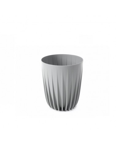 VASO MIRA CINZA 14x17cm
