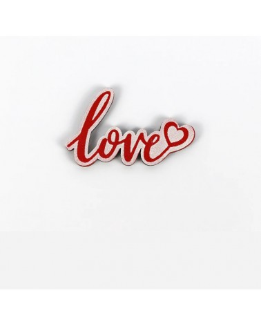 PLACA LOVE MADEIRA PACK6 AY-14565