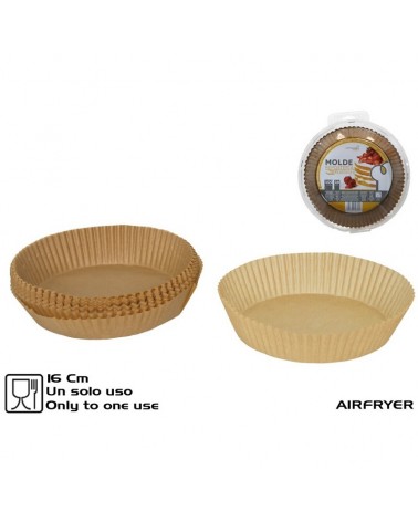 FORMA PAPEL P/AIRFRYER 16cm PACK100