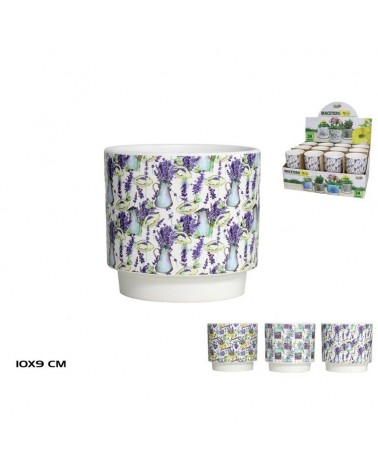 VASO DE FLORES LISA 10,3x9cm