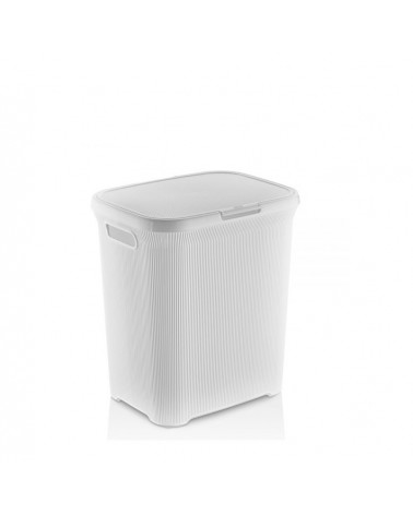 CESTO ROUPA BRANCO 52L 