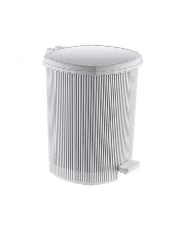 BALDE C/ PEDAL BRANCO 20L 