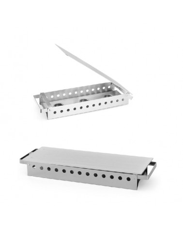 HENDI- AQUECEDOR P/PRATOS C/3 BICOS 450x180x(H)65
