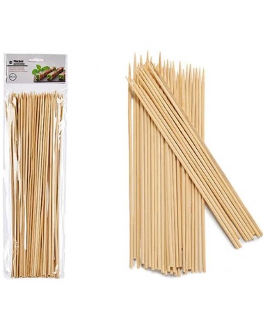 ESPETOS BAMBU 25cm PACK85 UND
