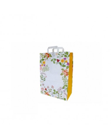 ATADO C/25 SACOS PAPEL SUMMER PIATTA 32+17x45 