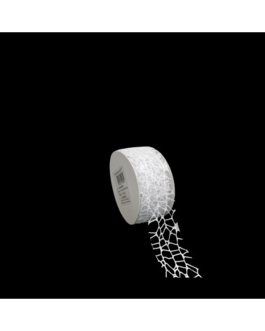 ROLO "SPIDER MESH" BRANCO 4X15CM