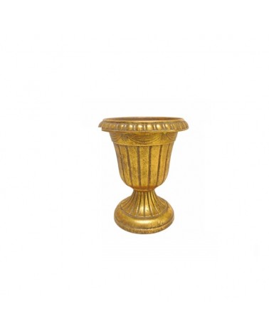 PLASTICO- TAÇA OURO 34x38cm