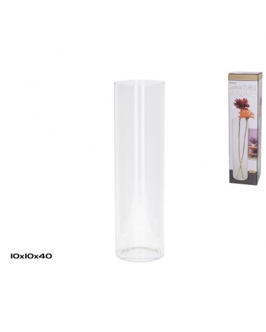 CILINDRO VIDRO 10x40Cm