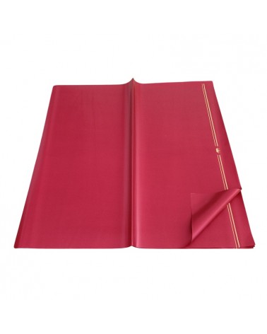 EMB. 20 FOLHAS CELOFANE BORDÔ 57cmX57cm