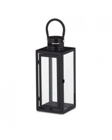 LANTERNA GRANDE PRETA 27X13CM