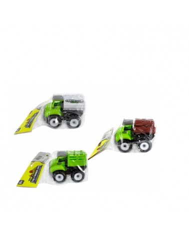 BRINQUEDO- CAMIAO OBRAS "THE FARMER CAR" 12X8X9CM