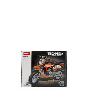 BRINQUEDO- CONJ. BLOCOS MOTO "TECHNIC" 54X6X35CM