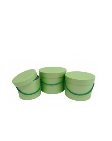 CONJ. 3 CAIXAS CARTAO RED. VERDE 19X14CM