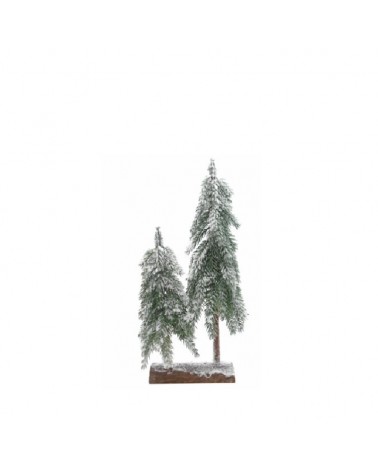 DEC. NATAL- ARVORE C/NEVE 60CM