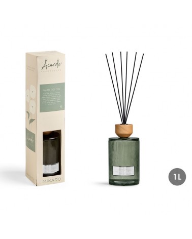 DIFUSOR MIKADO REDONDO 1000ML ALGODÃO