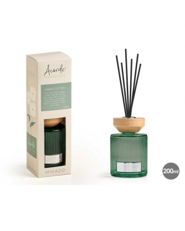 DIFUSOR MIKADO REDONDO 200ML ALGODÃO