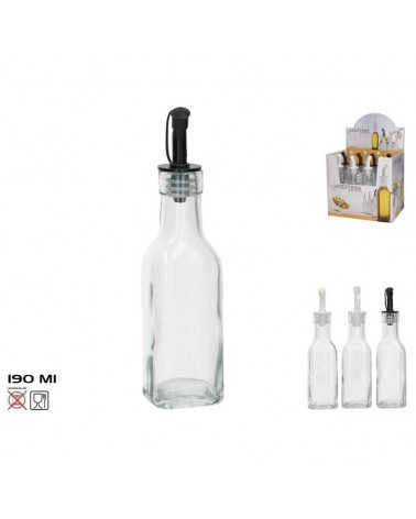 FRASCO VIDRO P/MOLHOS ANTI-GOTA 190ML