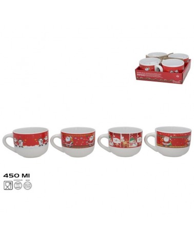 NATAL- ALMOÇADEIRA NATAL 450ML 11X8.5CM