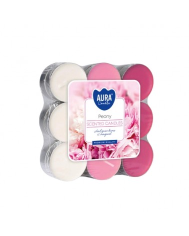 TEALIGHT PERF.C/18 PEONIA P15-18-157