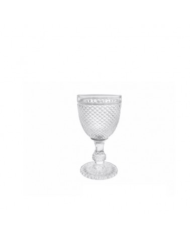 VIDRO-COPO VINHO TINTO 250ml DIAMOND 8x10cm