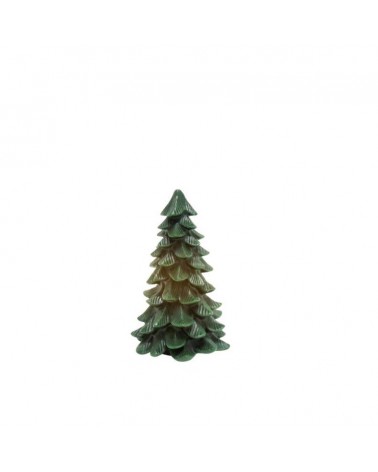 VELA LED ARVORE VERDE 11x19cm