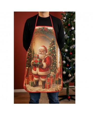 AVENTAL NATAL ESTAMPADO