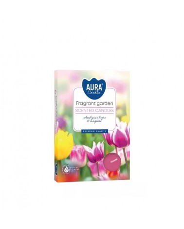 TEALIGHT PERF.CX6 JARDIM PERFUMADO TP15-364