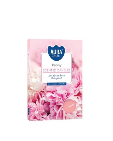 TEALIGHT PERF.CX6 PEONIA TP15-157