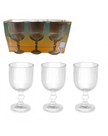 CONJ. 3 COPOS C/PE 300ML