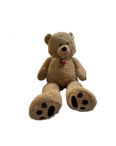 PELUCHE URSO COR BEGE 120CM