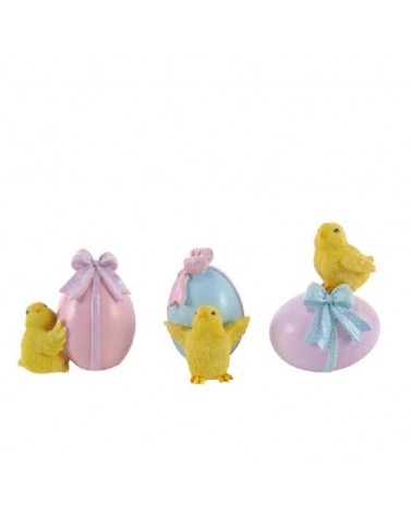 OVO COLORIDO C/PINTAINHO 10x12cm