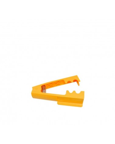 TIRA PICOS EM PLASTICO AMARELO 14CM