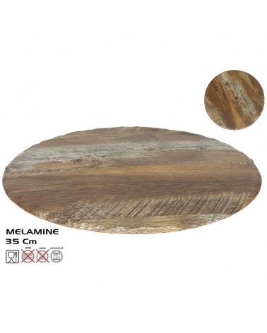 PRATO REDONDO 35CM MELAMINA