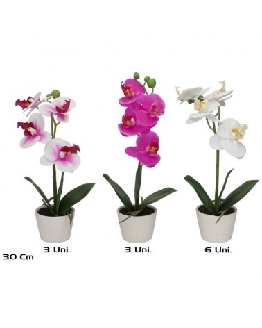 VASO C/ORQUIDEA 30CM