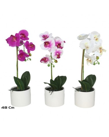 VASO C/ORQUIDEA 48CM