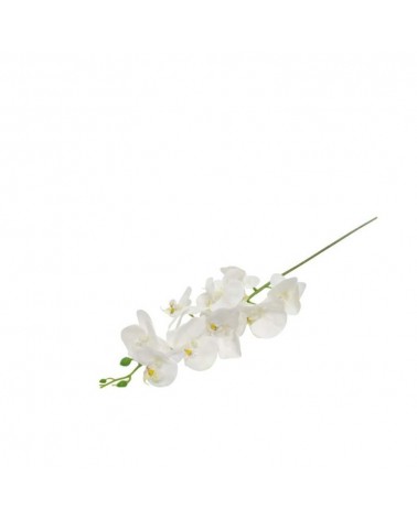 FLOR ARTIFICIAL- PE ORQUIDEAS BRANCO 97cm