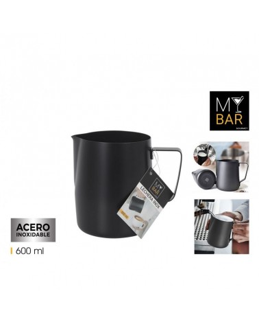 LEITEIRA INOX BLACK 600ML