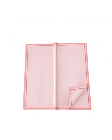 EMB. 20 FOLHAS CELOFANE ROSA 58cmX58cm