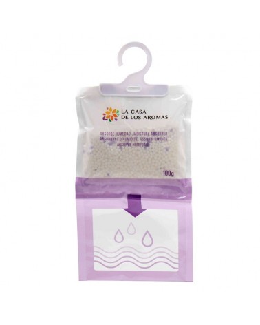 ABSORVENTE DE HUMIDADE LAVANDA 100GR. LA CASA