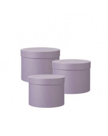 CONJ. 3 CX CARTAO OASIS LILAS