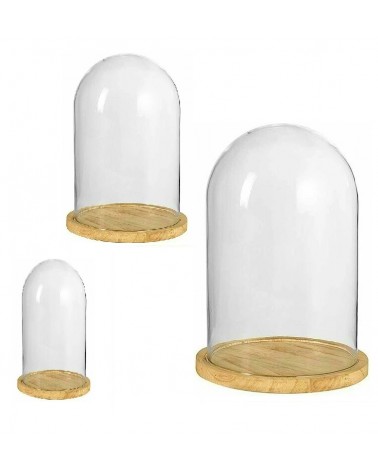 CUPULA DE VIDRO 10x15cm