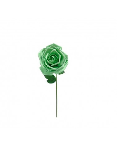 FLOR ARTIFICIAL EVA- PE DE ROSA COR VERDE 30X90CM