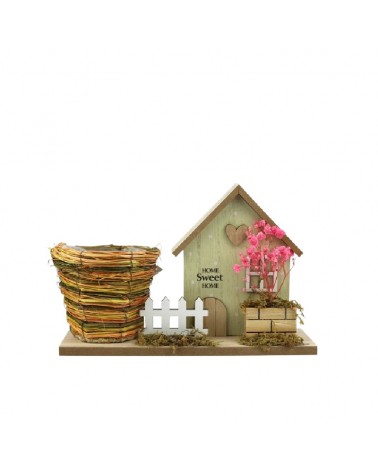 CASA C/VASO 25X17CM TB-15423-2