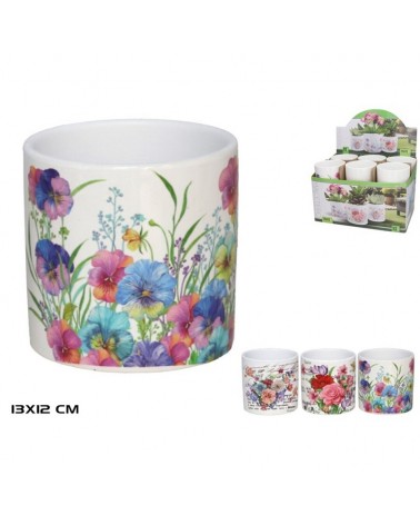 VASO FLORES DOLOMITA 13x12cm