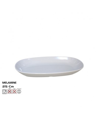 TRAVESSA OVAL DIAMONDO 25X14CM MELAMINA